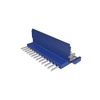 Amphenol FCI 66226-013LF Connectors Clincher™ Flex Connectors, Pin Assembly, Single row, 13 Positions, 2.54mm (.100in) Pitch.
