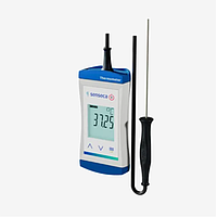 Senseca ECO 121-3-GKK1000 Waterproof alarm thermometer with immersion probe (– 70.0 ... +250.0 °C (– 94.0 ... +482.0 °F))