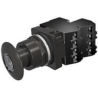 SIEMENS 52BP3CAU Push-Pull 3POS,NEMA4X,MOM,FV 12V,BLK-CLR,NCXLB-NC