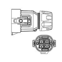 Anderson Power Products SK6-076C04 Connector Kits MP SPEC PAK PLUG KIT PP75 HOLDER