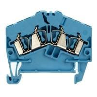 Weidmuller 1706070000 DIN Rail Terminal Blocks ZDU 2.5-2/4AN BL