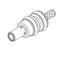 Molex 73404-3570 RF Connectors / Coaxial Connectors SMB JACK ST RG174 INSRT FOR SLD FAKR
