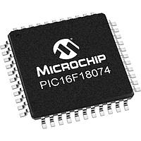Microchip Technology PIC16F18074-E/PT MCUs 7KB Flash, 128EE, 512B RAM, 10b ADC, PWM, CCP, HLT, WDT, PPS, EUSART, SPI/I2C