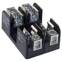 Mersen 20307R Class R Fuse Block,Class R Spring Reinforced,2 Pole,250V,30A,Box Connector