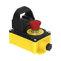 Banner Engineering SSA-EBM-12EB1Q8OTBB Emergency Stop Switches E-STOP Button Metal 2NC 1NO Legend; OTB in BENC Enclosure with 8-pin M12 QD