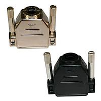 NorComp 973-009-020R121 Strain Relief Backshell 9P TOP ENTRY METALIZED PLASTIC