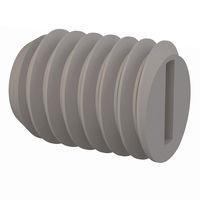 Essentra Components 0137516G050 Set Screw Set Screw, Slotted Head, 3/8-16 Thread, 1/2 Lg