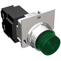 SIEMENS 49SPL0BGF Pilot Light PILOT LITE,"FB" GREEN ON 120V