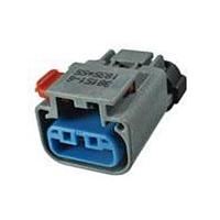 Aptiv 13849913 Automotive Connectors 3 way Female APEX 2.8 Sealed Dark Grey CONN