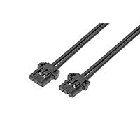 Molex 219656-2023 Discrete Wire Pico-Lock F-F OTS Cbl Assy SR 300mm Au 2Ckts Blk