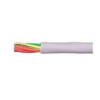 Alpha Wire 78443 SL001 Control Cable 24 AWG 25 Conductor 300V Foil, MPPE, MPPE 1000 ft Spool, Slate