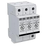 CITEL DS73US-120T Industrial Surge Protectors Din Rail AC Surge Protective Device, 75kA max, 240/120V , Split Phase,3P