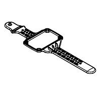 Serpac BW68DCLBKCSOR Wrist Enclosure