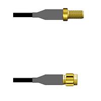 Amphenol Custom Cable Q-2Z03D0008010i RF Cable Assemblies SMA-SJ/SMA-SP RG58 10I