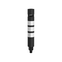 Banner Engineering TL30BBYRXXAXQD Tower Lights TL30 Basic Tower Light; Black Housing: 3-Color Audible Indicator; Voltage: 12-30 V dc; Environ. Rating: IP65; Input: Bimodal; Colors: Blue Yellow Red; 5-pin M12 Integral QD