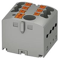 PHOENIX CONTACT 3273460 Push-In Distribution Block PTFIX 6/6X2,5-G GY 2.5mm2 w/6mm2 feedin