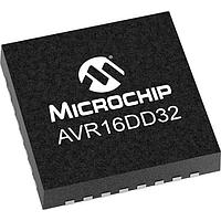 Microchip Technology AVR16DD32T-E/RXB MCUs 16KB, 2KB RAM, 32p, 24MHz, MVIO, 12b ADC, ZCD, DAC, 2xUART, SPI, TWI
