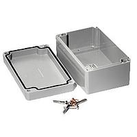 Hammond Manufacturing 1590Z120GY Thick Wall Heavy Duty Alum 4.9 x1.8 x3.2_ GRAY