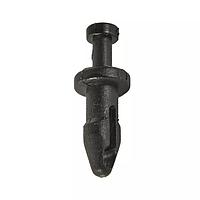 Essentra Components TRM-4 Push-In Rivet Rivet,Black,.130-.155 in Hold