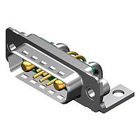 Molex / FCT 173107-1123 Mixed Contact D-Sub Connectors FCT ML DSUB RA PC PLG 7W2 W/CLINCH
