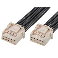 Molex 221955-1104 Discrete Wire iGrid-to-iGrid (OTS) Cable Assembly Dual Row 600mm Length 10 Circuits Natural