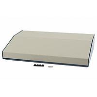 Hammond Manufacturing 1456RL3WHBU Sloped 15 Degree Slope Alum 11.3x3x17"Beige/Blue