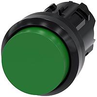 SIEMENS A6X30136344 Flat Button PUSHBUTTON. GREEN