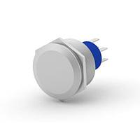 P&B 4-2317656-0 Pushbutton Switches AV25 DPL 3A MOVING RING BLUE 24V