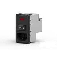 Corcom - TE Connectivity PS0SSSSXB Inlets 10A SINGLE FUSE SNAP IN MOUNT