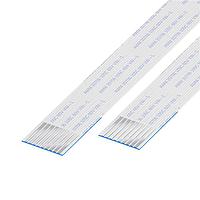 GCT (Global Connector Technology) 10-09-A-0050-C-4-08-4-T FFC / FPC Jumper Cables 1mm Pitch FlatFlexCable, 9Contact, Conductor SameSide, Len50mm/2in, Tin Plt