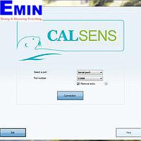 Aqualabo CALSENS PC software for digital sensor physico chemical