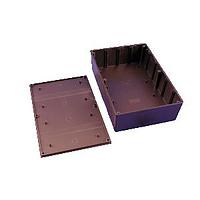 Hammond Manufacturing 1591XXFSBK Flanged Enclosure ABS, Economical Type 221x150x63.5mm Black