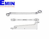 TOPTUL AAEI0607 Double Ring Wrench 75° Offset (6x7 mm)