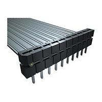 Samtec IDMS-02-S-24.00 Flat Ribbon Slim Body Single-Row IDC Male Assemblies, 0.100" Pitch