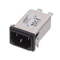 Schaffner FN9244S-6-06 Inlets 6A HI-PERFORM SNAPIN VERTICAL SIDE