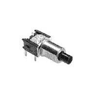 Alcoswitch - TE Connectivity TPD11CGRA0 Pushbutton Switches SP MOM BK ACT UNTH