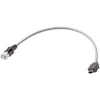 HARTING 33480147824010 Cat 6a ix Ind. - DB RJ45 Cat.6A FRNC grey 1,0m