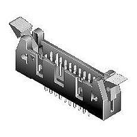 Amphenol FCI 53612-G40-8LF Shrouded EJECT LATCH HDR