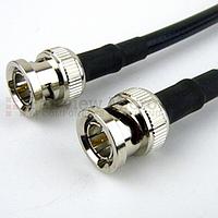 Fairview FMC0808059 75 Ohm BNC Male to 75 Ohm BNC Male Cable 75 Ohm RG-59 Coax