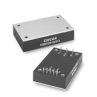 Cincon CQB75W-48S24 Isolated DC-DC Converter, Quarter Brick with Heatsink, Chassis Mount, 75 Watt, 4:1 Input Range, 48VDC Input, 24VDC Output