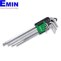 TOPTUL GAAL0917 Extra Long Type Ball Point Hex Key Wrench Set (9 pcs)