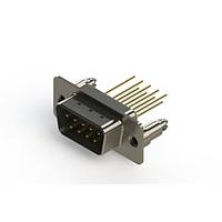 EDAC 627-M09-223-WT5 D-Sub Connectors - Standard Density Vertical Machined D-Sub Connectors