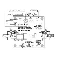 Analog Devices DC1489A-A Voltage Regulator - Switching Regulator LTC3619EDD Demo board - 400mA/800mA Sync