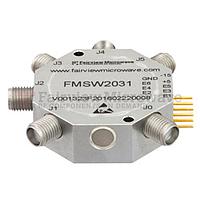 FairviewMicrowave FMSW2031,SMA PIN Diode Switch SP5T (50 Ohm, 100MHz - 20 GHz, +27 dBm, SMA Female)