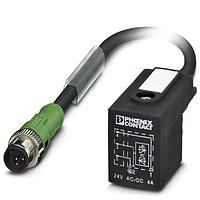 PHOENIX CONTACT 1435292 Sensor Cables / Actuator Cables SAC-3P-MS/ 0.6-PUR/B 1L-Z SCO