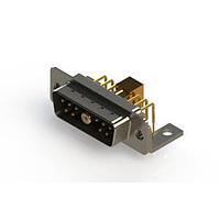 EDAC 629-11W1640-5TC Mixed Contact D-Sub Connectors Right-angle Power Combo D-Sub Connector