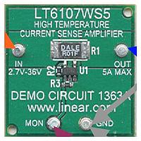 Analog Devices DC1363A Current Sense LT6107-General Purpose High-Side Current