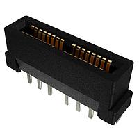 Amphenol FCI ME1008410201041 Standard Card Edge Connectors EDSFF Mini Cool Edge 060mm  Gen 5 84 pins  SMT RA  Seating height 405mm