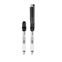 Jumo tecLine HD pH combination electrode (HT glass, pinhole diaphragm, VarioPin plug head, 120 mm, Pt1000; Part No: 00648964)