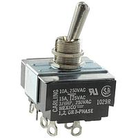 Carling Technologies IK250-73 Toggle Switch 4PST ON NONE ON OFF-NONE-ON